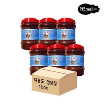 [희주몰] 엄지식품 다용도 비빔양념장 2kg x 6개 1box, 1개