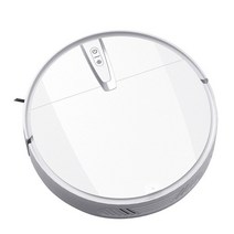M2 로봇 진공 청소기 2200Pa 흡입 저소음 & 호리 호리한 2600mAh 건전지 각자 위탁 360 ° 똑똑한, 01 WHITE