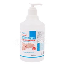 퍼슨 손소독제 퓨어핸드크린겔 500ml 에탄올 62%