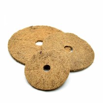 코코넛 코이어 멀칭 매트 주말농장 35cm 35cm, 5개