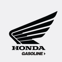 혼다 브랜드 로고 유종알림 주유구 스티커 렌터카 공업소 경유 혼유 렌트카, 디젤, 옐로우