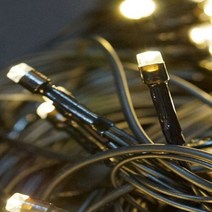 공사 LED 100p 검정선 전구, ★옵션품확인_웜