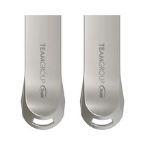 팀그룹 TEAMGROUP C161 TC16116GW21 16GB 5팩 USB 2.. 정품보장, 512GB (2-Pack)_C222 Metalwork