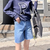 봉시스터즈 토리뒷밴딩청반바지