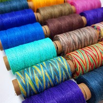 0.7mm 50m 친환경 미니햄프 햄프끈 가죽공예실 햄프실 천연 마끈 매듭공예 폴리싱햄프 팔찌끈 (47color), 47.Oura