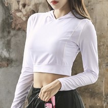 여자 긴팔요가복 헬스장티셔츠