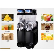 슬러시기계냉동 음료 기계 상업 슬러시 Granita 두 풍미, 02 220V_01 더블 항아리