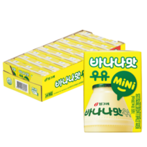 빙그레 바나나맛우유 kids 120ml, 10개, 바나나맛