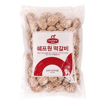 청정원 쉐프원숯불떡갈비1kg청정원, 쉐프원숯불떡갈비1kg/청정원, 없음, 1개