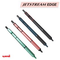 제트스트림엣지 0.38 제스트림 볼펜 고급펜 4color, BLACK RED