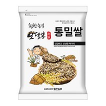 힘찬농부오달봉 2022년산 국산 햇 통밀쌀 통밀 생밀 찰밀, 국산 통밀쌀 5kg