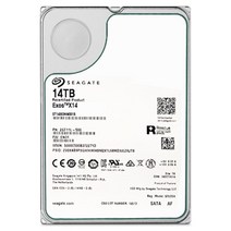 씨게이트 3.5인치 하드디스크 14TB 7200RPM 256MB HDD, ST14000NM0018