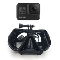 GOPRO HERO 8 수경 마운트 다이빙 스노쿨링 마스크 액션캠 캠코더용품 mnsh, 1개, 상세페이지참조()