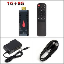 스마트 파이어 TV 올위너 4k 미디어 안드로이드 10 듀얼 동글 S400, 19.Au 플러그 - 1G 8G