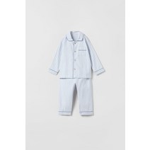 자라 ZARA 키즈 베이비 스트라이프 셔츠 파자마 222660959
