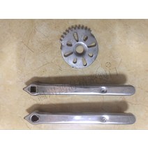 버터플라이 밸브 배관 자재 스텐 핸들 부품 손잡이 스위치 라운드 배급, 11. 사각 구멍 22x22길이410