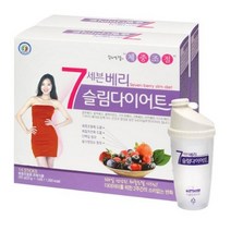 한미양행 세븐베리 슬림 다이어트 쉐이크 + 전용쉐이커 세트, 2종, 9세트