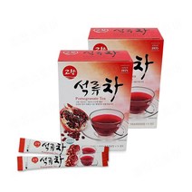 고향 석류차 20포 2개 냉차 온차 겸용 분말 스틱차 음료 전통차