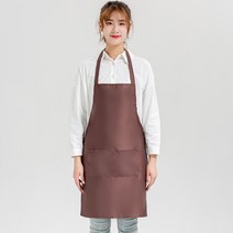 광고 앞치마는 방수 홍보 선물 작업복으로 맞춤 제작 가능, 유니폼 커피, 하나