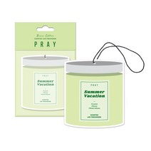 프레이 카프레쉬너 차량용 옷장 실내 종이방향제 19종, 18 썸머베케이션