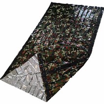 비비색 1인용 루프탑텐트 백패킹 미군 비박위장 휴대용 방수 긴급 생존 슬리핑 백 하이킹 캠핑 기어 열 Biv, 01 Camouflage