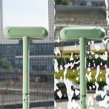 [KT알파쇼핑]화장실 천장 유리 거울 창문 아파트 방충망 청소 솔, 색상:핑크_색상_상세페이지참조, 색상:핑크