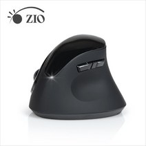 [초이샵]FL ZIO-M1980 버티컬 인체공학 무선 마우스CH+6394a, 초이샵 본상품선택, 초이샵 M1980_블랙