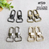 헤세드 국산] 15미리 자물통 개고리(2개), 골드