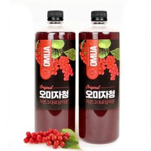자연닮음 문경 오미자청 자연숙성 원액 살균 100% 2L, 정백당 2000ml(1LX2개)