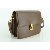 홍콩직수입 러스 심플 모던 오피스룩 스퀘어 크로스 인조