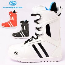 남여 스노우보드 슈즈 스키 부츠 CS, 레드, 230
