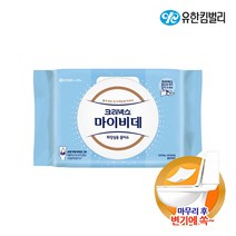 마이비데 화장실용 물티슈 캡형, 46매, 2팩