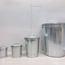 [왓위셀] 빈티지 대형 원형 업소용 쓰레기통 다용도 원형통 150L, 01. 소, 1개