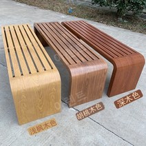 온열벤치 원두막 3인 야외 나무 벤치 버스정류장 의자, 180cm x 40cm x 45cm