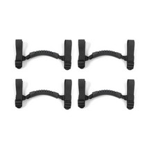 자동차 콘솔 박스 수납함 SHINEKA 4x4wd 팔걸이 상단 그랩 핸들 그립 바 풀링 탭 롤 마운트 지프 랭글러 CJ TJ JK JL 스포츠 사하라 루비콘 210942, Black 4