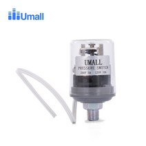 펌프 압력 스위치 자동 1/4NPT 나사 컨트롤러 센서 1.0bar 1.8bar 물 조절기 모니터 220v 부스터 예비 부품, 1개