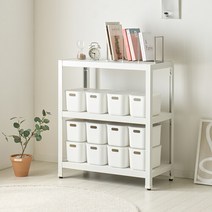 위즈홈 리빙박스 수납 팬트리 정리함 소 4P, 단일속성