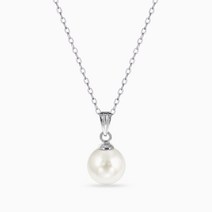 [수량한정] 14K 금 목걸이 아코야 해수 진주 8mm_NPEE4605 Gold Necklace Gift