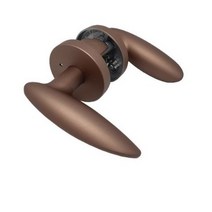 엔젤금속 방문손잡이 버튼형 브라운 BBL-107, 2개