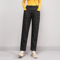 여자 중년여성 누빔 할머니 경량 여성 솜바지 누빔바지 팬츠