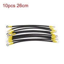 자동차접지선 x autohaux 26cm 46cm dc 12v 24v car 접지케이블, 10개 26cm, 1개