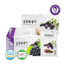 경북대학교포도마을 포도마을 포도한송이 포도씨추출 포도즙 60팩(30팩 2박스)