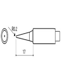 Thermaltronics 팁인두 세라믹기 전기 기세트 7WA893D1, 1개, 1개