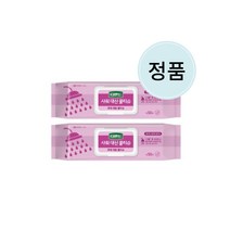 유한킴벌리 디펜드 샤워 대신 물티슈 캡50매X2팩 청결한 소중한피부 부드러운 _yuh