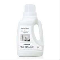 액체 세탁세제 강력세탁 미세먼지제거 알로에베라 오렌지오일 덴마크효소 하이리빙