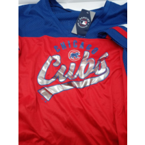 MLB 정품 상품 시카고 컵스 여성 저지 반소매 셔츠 - XL