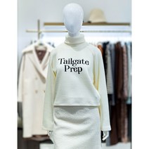 에이비에프지 AK평택 ab.f.z 목폴라 레터링 골지 니트 (APX1QK-46B)