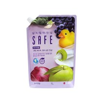 [세이프] 친환경 주방세제 리필 천연미네랄 1L, 1000ml, 1개