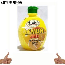 식자재 식재료 도매) 레몬주스(엘막 200ml) x5개, 상세페이지 참조, 상세페이지 참조, 상세페이지 참조, 상세페이지 참조