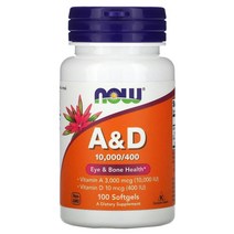 Now Foods (나우 푸드) NOW Foods A&D 소프트젤 100정, 5개